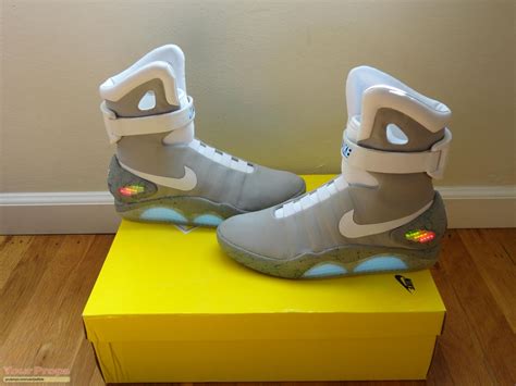 back to the future nike air mags replica|air mags original price.